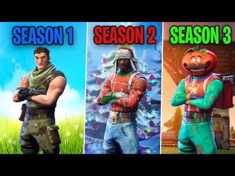 Season 1 Vs Season 2 Vs Season 3 Fortnite Battle Royale Strafe - season 1